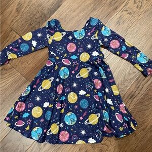 Girls space dress